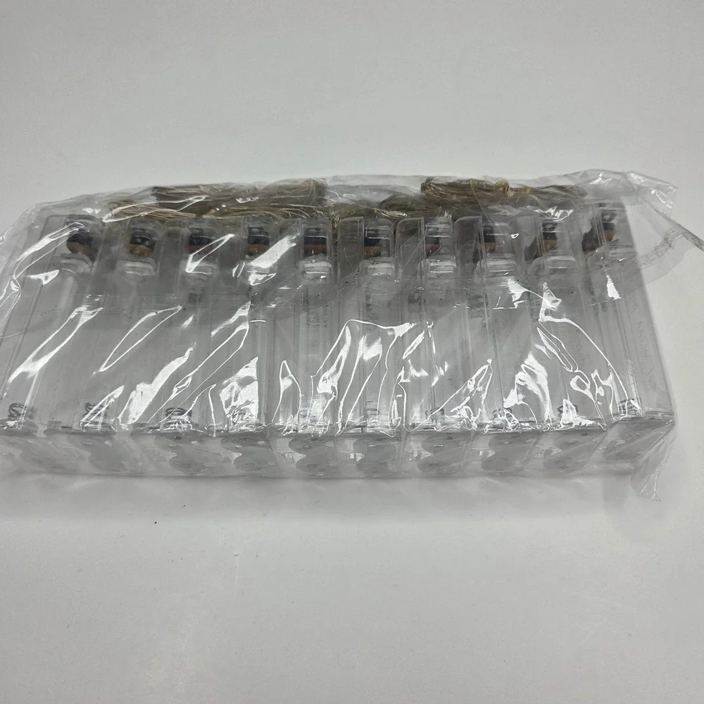 12 Pack LED Fairy String Lights Warm White Copper Wire Battery Operated New